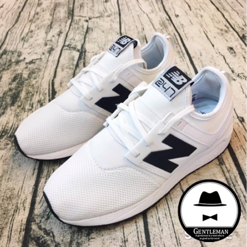 New Balance New Balance NB247 LUXE Kong Hyojin NB 247 White and Black ...