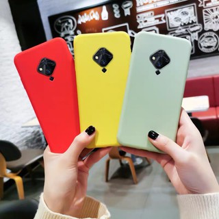 เคสโทรศัพท์ยางซิลิโคนแบบนุ่มสีแคนดี้สําหรับ vivo s1 pro y50 y19 y5s y9s v19 s5