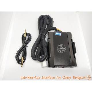 Usb+Mem+Aux Interface For Camry (Navigator) Usb สำหรับ โตโยต้าแคมรี่ เนวิเกเตอร์