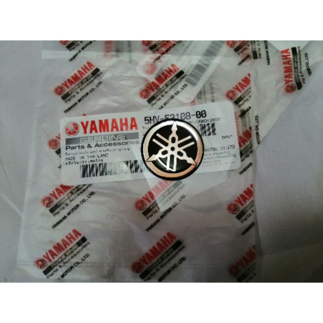 โลโก้​ YAMAHA​ ขนาด​ 30​ มิล​ สีดำเดิม📌มีเก็บปลายทาง📦