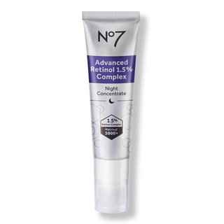 ครีม No7 Advanced Retinol 1.5% Complex Night Concentrate 30ml.