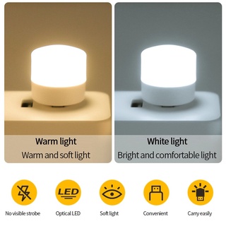 โคมไฟกลางคืน Led ถนอมสายตา ชาร์จ Usb รองรับ Cod