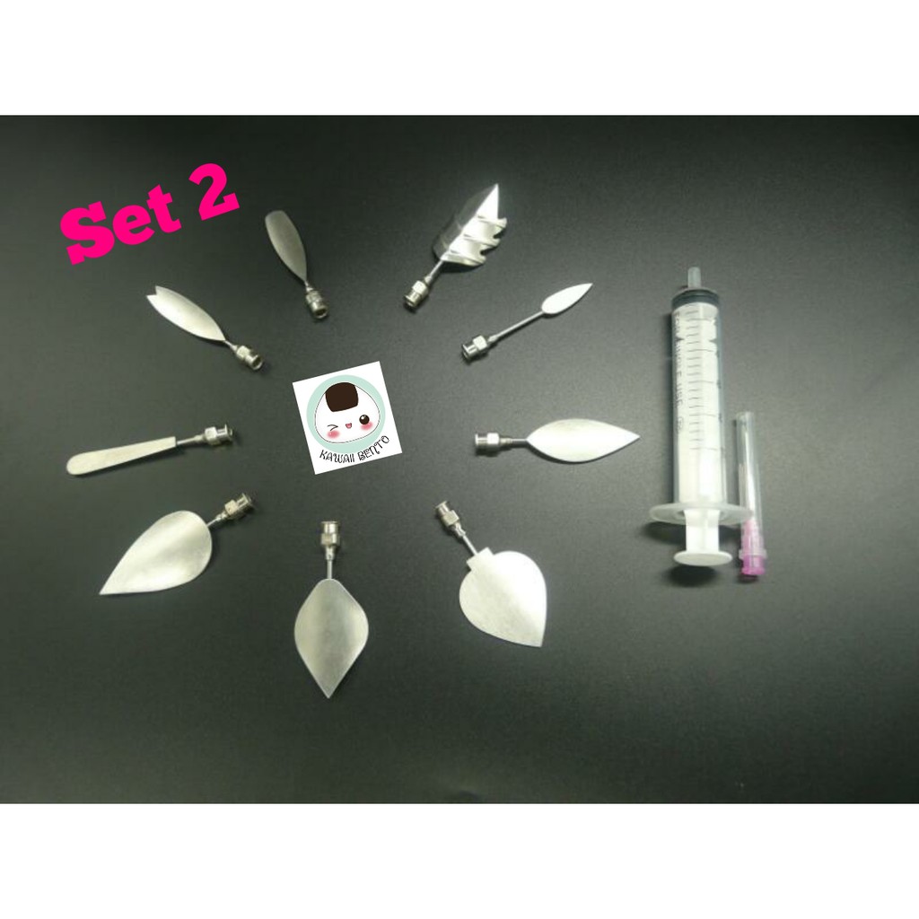 GELATINE ART TOOLS SET 2 - (สินค้าจําเป็น)