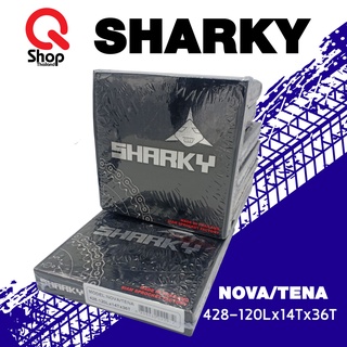 โซ่สเตอร์ ยี่ห้อ SHARKY NOVA/TENA 428-120Lx14Tx36T