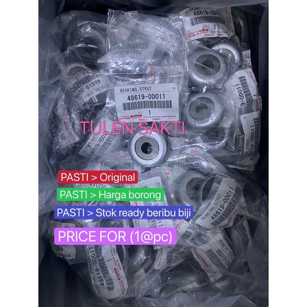 TOYOTA VIOS NCP93 (2008-2013) CITY JAZZ HRV BRV (2003-2020) ด้านหน้า ABSORBER MOUNTING BEARING (1@pc