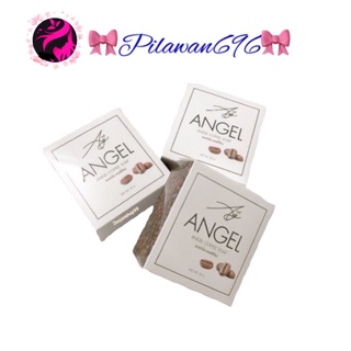 [พร้อมส่ง] สบู่สครับกาแฟ เเองเจิ้ลแพ็คเกจใหม่(ของเเท้เเน่นอน100%)