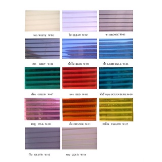 🌟พร้อมส่ง🌟 แผ่นหลังคา แผ่นโพลี สีใส สีชา น้ำเงิน ขนาด 120x240 cm.หนา 6 มม. //Line :Thungsiri84 ติดต่อผู้ขาย 095-816-8595