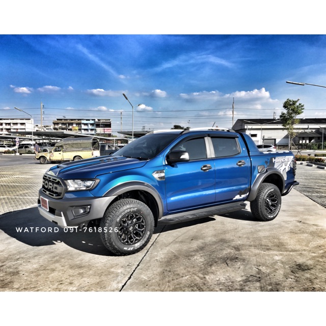 ชุดแปลงหน้า Ranger Raptor 2018 สำหรับ Ford Ranger 2015-2018 ประกอบด้วยกระจัง Ford ,กันชน Raptor ,ซุ้มล้อขนาด 5.5 นิ้ว