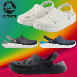 【Ready Stock】Crocs LiteRide Clog รองเท้าชายหาดแท้รองเท้าแตะกลางแจ้ง รองเท้าลำลองผู้ใหญ่ หิ้วนอก ถูกกว่าshop