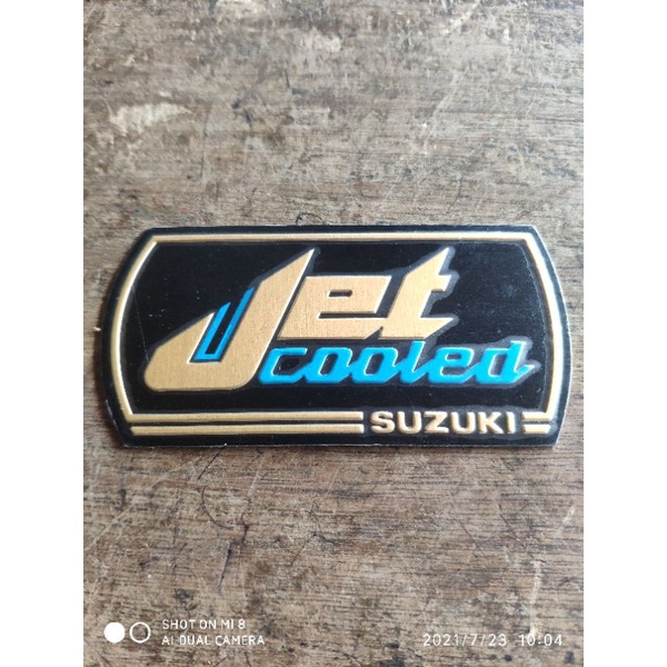 Suzuki RC80 RC100 Spirit DK Bravo Original Suzuki Body Emblem สัญลักษณ์