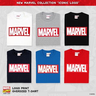 เสื้อยืด Oversize Marvel collection แบบไม่มี Iconic พร้อมป้าย Label การันตีลิขสิทธิ์แท้ทุกลายครับ