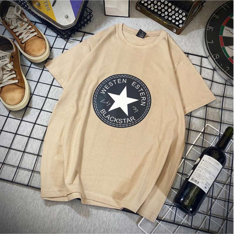 LH.Sunday 🍀 เสื้อยืดสกรีนรูปดาวมีหลากสีให้เลือกใส่กับกางเกงยีนหรือขาสั้งเท่ๆก็ได้ - รูปที่ 4