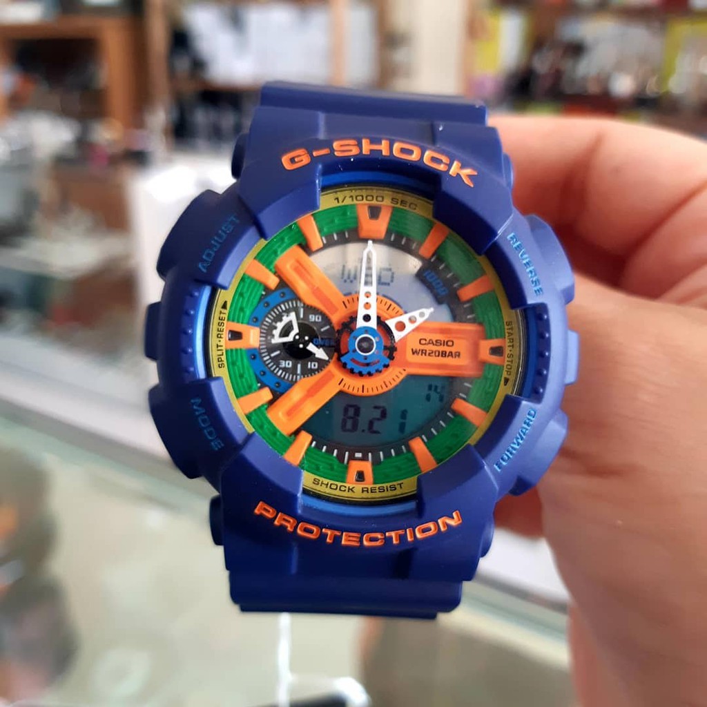 G shock GA-110FC-2ADR นาฬิกาข้อมือผู้ชาย นาฬิกาคาสิโอ้