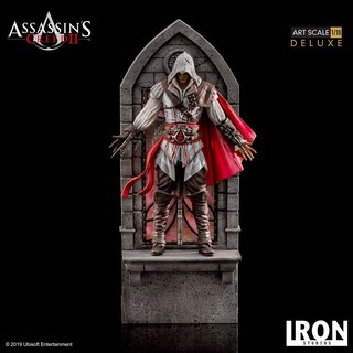 ฟิกเกอร์ โมเดล งานปั้น ของสะสม Iron Studios Deluxe Art Scale 1/10 Assassin’s Creed II - Ezio Auditore