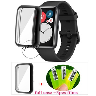 (พร้อมส่ง) เคส huawei watch fit 2 เคส huawei fit watch case กรอบนาฬิกา เคสนาฬิกา TPU นิ่ม เคสกันกระแทก huawei fit กรอบป้องกัน เคส watchfit