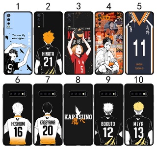 เคสซิลิโคนนิ่ม ลายอนิเมะ Haikyuu Attacks volleyball EG9 สําหรับ Samsung A22 A32 5G Quantum 2 A03S