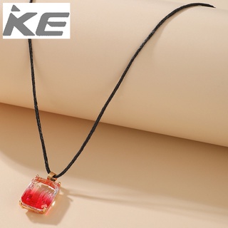 Frosty pearl rose necklace set female temperament beaded tassel clavicle chain necklace tide f