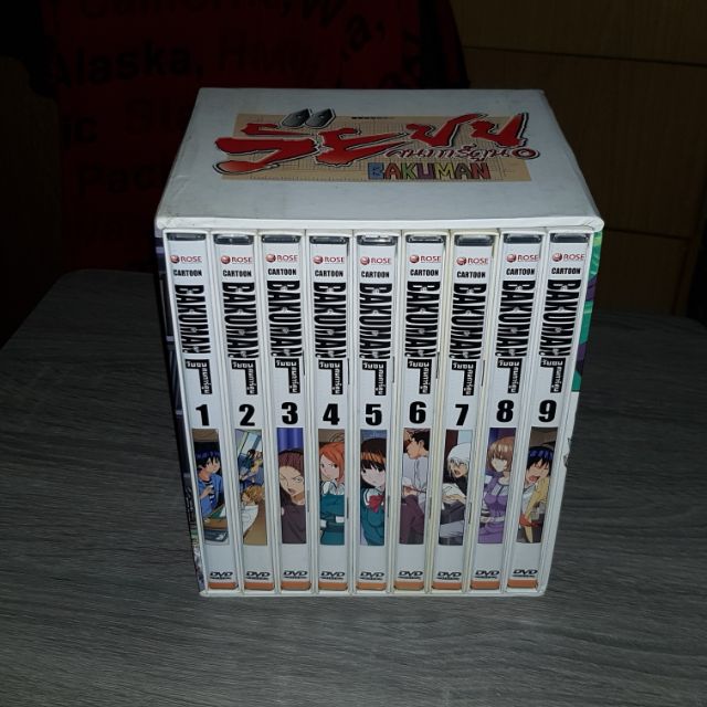 DVD bakuman วัยซนคนการ์ตูน ss1 boxset