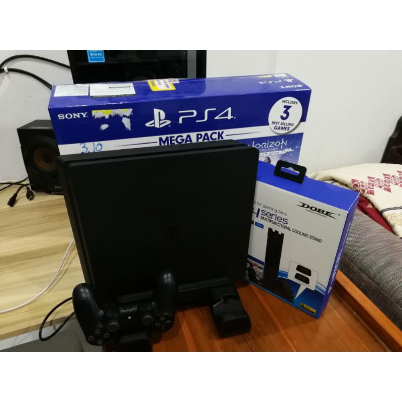 Ps4​ Slim1Tb พร้อมเล่น&amp;ขาตั้ง​