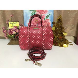 Used Kate Spade หนังแคนวาสลายจุด