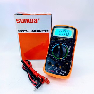 มัลติมิเตอร์ดิจิตอล SUNWA MODEL 830L