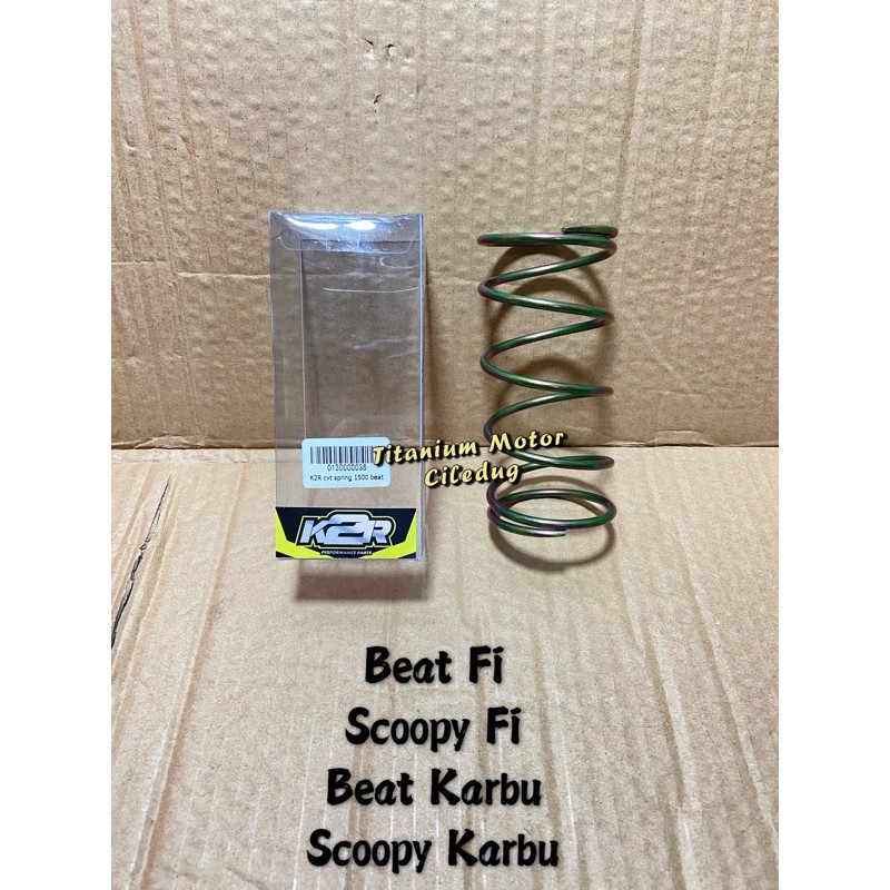 Kawahara K2R 1500rpm CVT Spring สําหรับ BEAT FI / SCOOPY CARBON / VARIO 110 / SCOOPY FI / BEAT CARBO