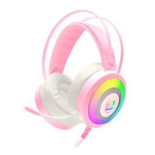 SIGNO HEADSET (หูฟัง) E-SPORT HP-824P PINKKER (PINK)