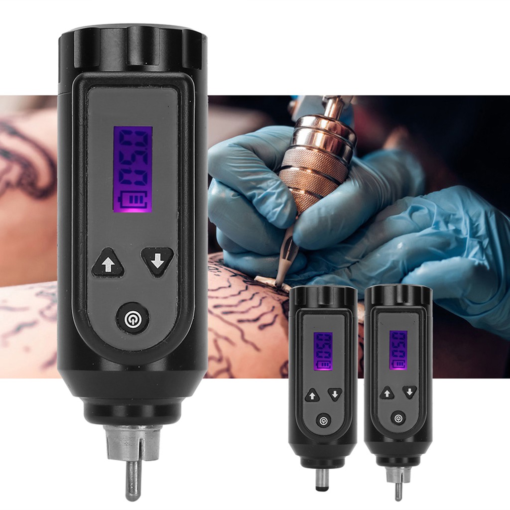 ❤READY STOCK❤ GHOST AXE Wireless Tattoo Power Supply LCD Display Large  Capacity Tattoo Machine Battery | Shopee Thailand