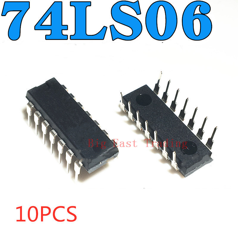 10PCS SN74LS06N DIP14 SN74LS06 DIP 74LS06N 74LS06,รับประกันคุณภาพ