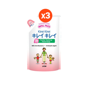 Kirei Kirei โฟมล้างมือ คิเรอิ คิเรอิ กลิ่น ออริจินัล Original ชนิดถุงเติม 200 ml 3 ถุง