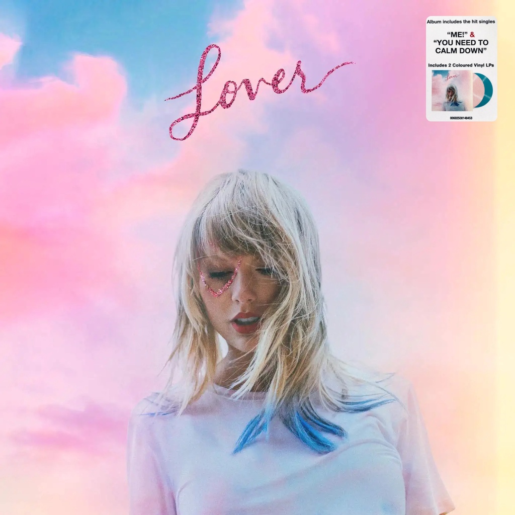 Taylor Swift - Lover (Pink And Blue Vinyl)