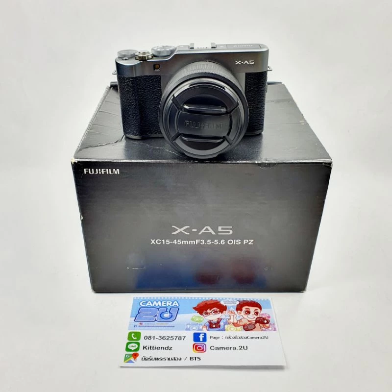 Fujifilm X-A5 อุปกรณ์ครบกล่อง