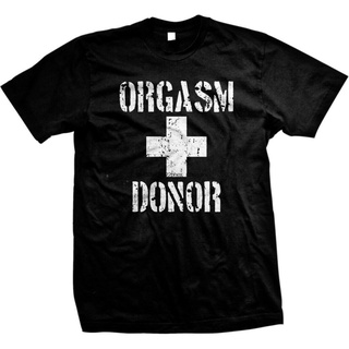 [COD]ใหม่ เสื้อยืดลําลอง ผ้าฝ้าย แขนสั้น พิมพ์ลาย Orgasm Donor Funny Humor American Pie Reunion Stiffler แฟชั่นสําหรับผู