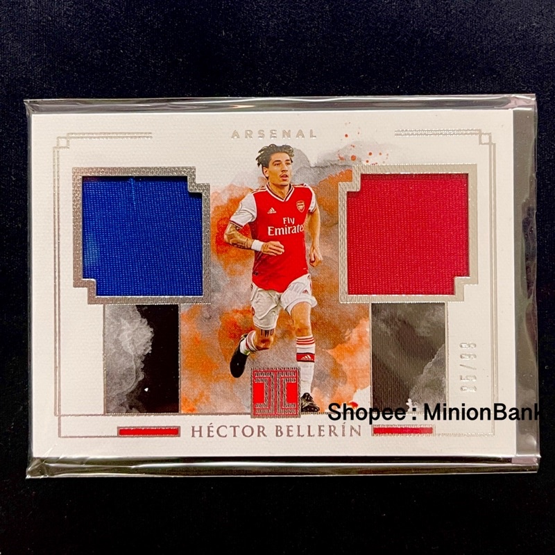 PANINI IMPECCABLE HECTOR BELLERIN /99 PATCH MATCH-WORN ARSENAL อาร์เซนอล การ์ดบอล การ์ดฟุตบอล