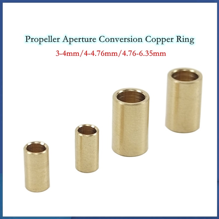 2 ชิ้น Bushing ทองเหลือง RC เรือใบพัดรูรับแสง Conversion แหวนเส้นผ่านศูนย์กลางภายใน Converter แหวนเพลาหน้าแปลน Rudder BUSHING อเนกประสงค์ Multi-specification DIY อุปกรณ์เสริม