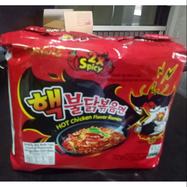 มาม่าเกาหลี SAMYANG EXTREME HOT CHICKEN RAMEN เผ็ดx2 140 G