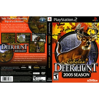 แผ่นเกมส์ PS2 Cabelas Deer Hunt 2005 Season   คุณภาพ ส่งไว (DVD)