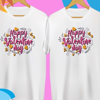 เสื้อคู่ เสื้อวาเลนไทน์ Valentine Day รักนะ ผ้าTK ใส่สบาย
