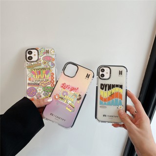 Casetify เคสโทรศัพท์มือถือแบบนิ่ม TPU ใส กันกระแทก ลาย BTS ตลก สําหรับ iPhone 12 Pro Max 13 Pro Max 12 7 8Plus X XR Xs Max 11 Pro Max