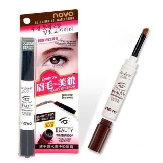 NOVO เจลคิ้วกันน้ำ100% ติดทนนานตลออดวัน waterproof eyebrow gel