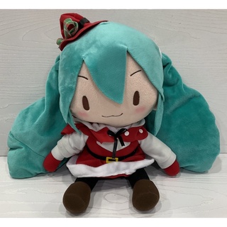 ตุ๊กตามิกุ Plush Doll Hatsune Miku Mega Jumbo Fuwa Fuwa Nuigurumi Christmas