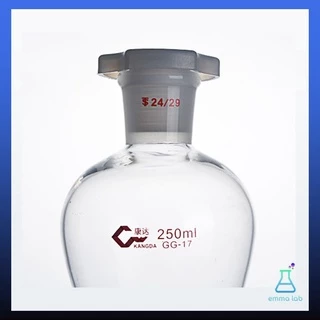 กรวยแยกสาร กรวยแยกสารแก้ว Separatory funnel