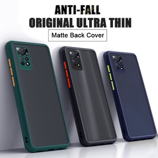 Camera Protection Phone Case Xiaomi Redmi Note 11 Pro + 5G Global Plus 4G 11S 11E  Matte Translucent Shockproof Back Cover