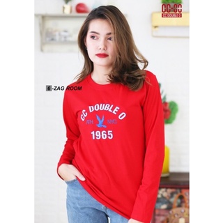 💥ลดล้างสต๊อก 💥 เสื้อยือแขนยาว CCOO 1965 งานปัก-งานป้าย🔖 Long 01 (SMLXL)