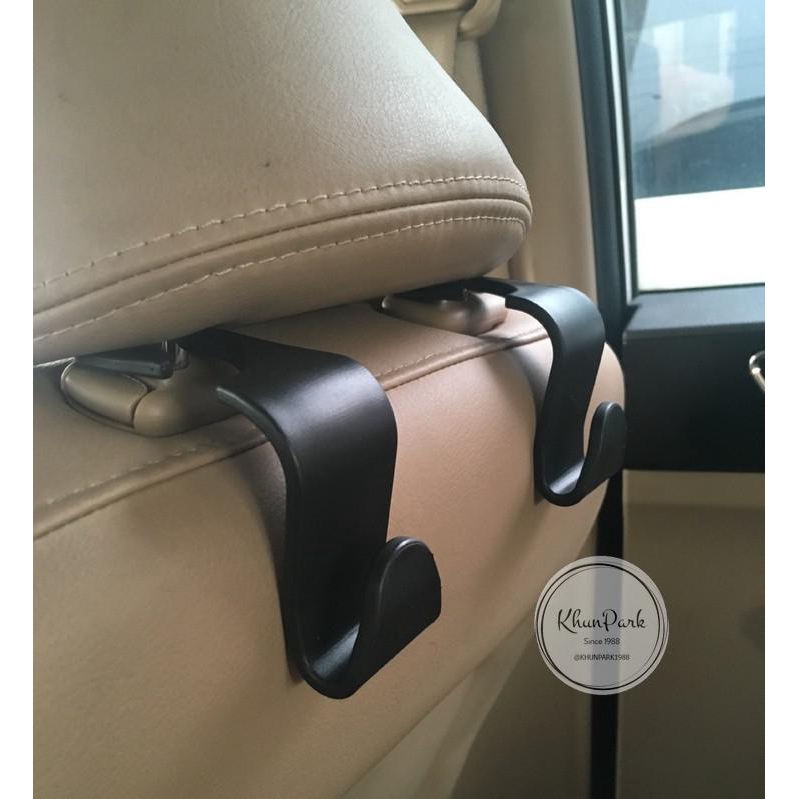 ที่แขวนของในรถยนต์ ตะขอเก็บของ ตะขอแขวนติดเบาะ ที่แขวนถุง ตะขอแขวนของในรถ ตะขอแขวนกระเป๋า kp99