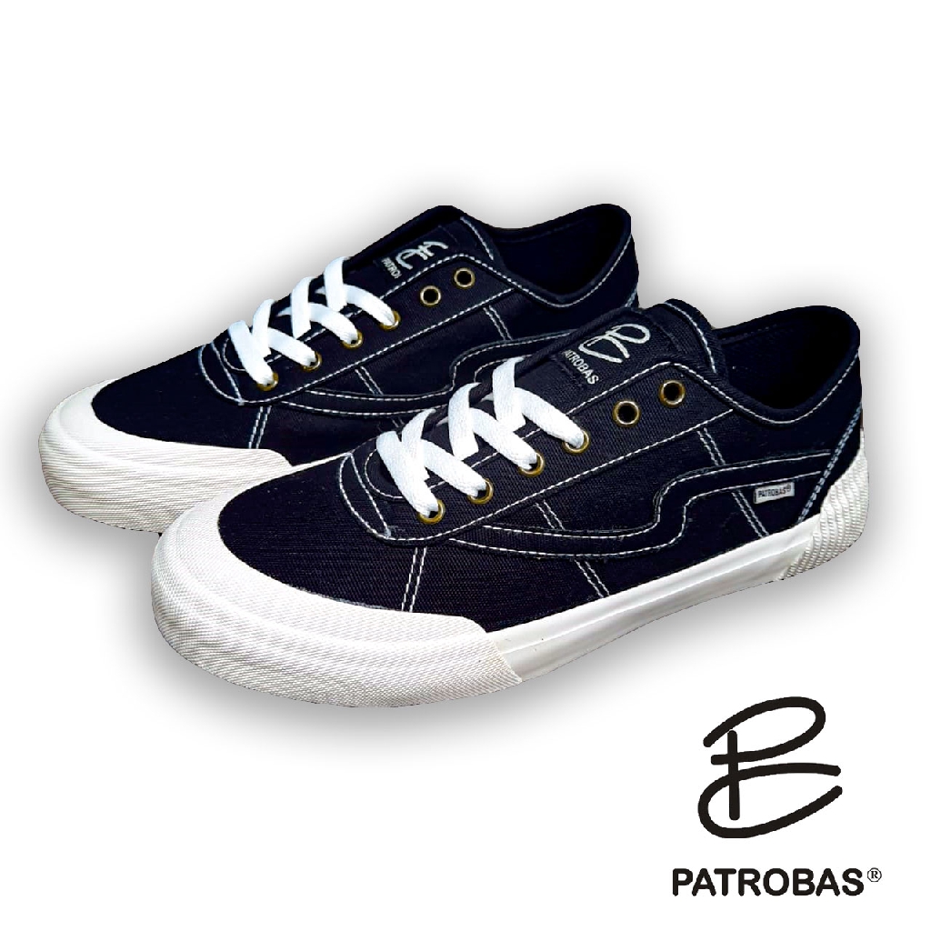 Equip Low Black White Sepatu