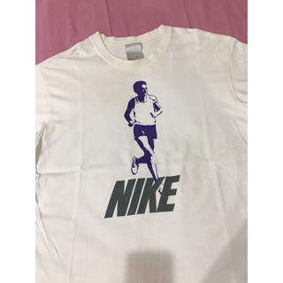 เสื้อยืดผ้าฝ้ายพิมพ์ลายแฟชั่นเสื้อยืดมือสอง VINTAGE 00s NIKE ไนกี้