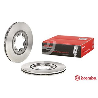 จานเบรคหน้า MAZDA MAGNUM THUNDER B2500 2.5 1981-1999 รถตู้ E1600 E2000 E2200 1980-2004 09 5957 10 BREMBO