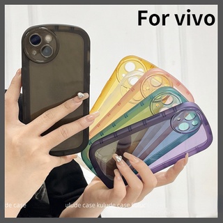 เคสโทรศัพท์มือถือ ซิลิโคน ใส กันกระแทก สําหรับ vivo x60 x70 x60tpro x80 s12 v23 s15 Pro