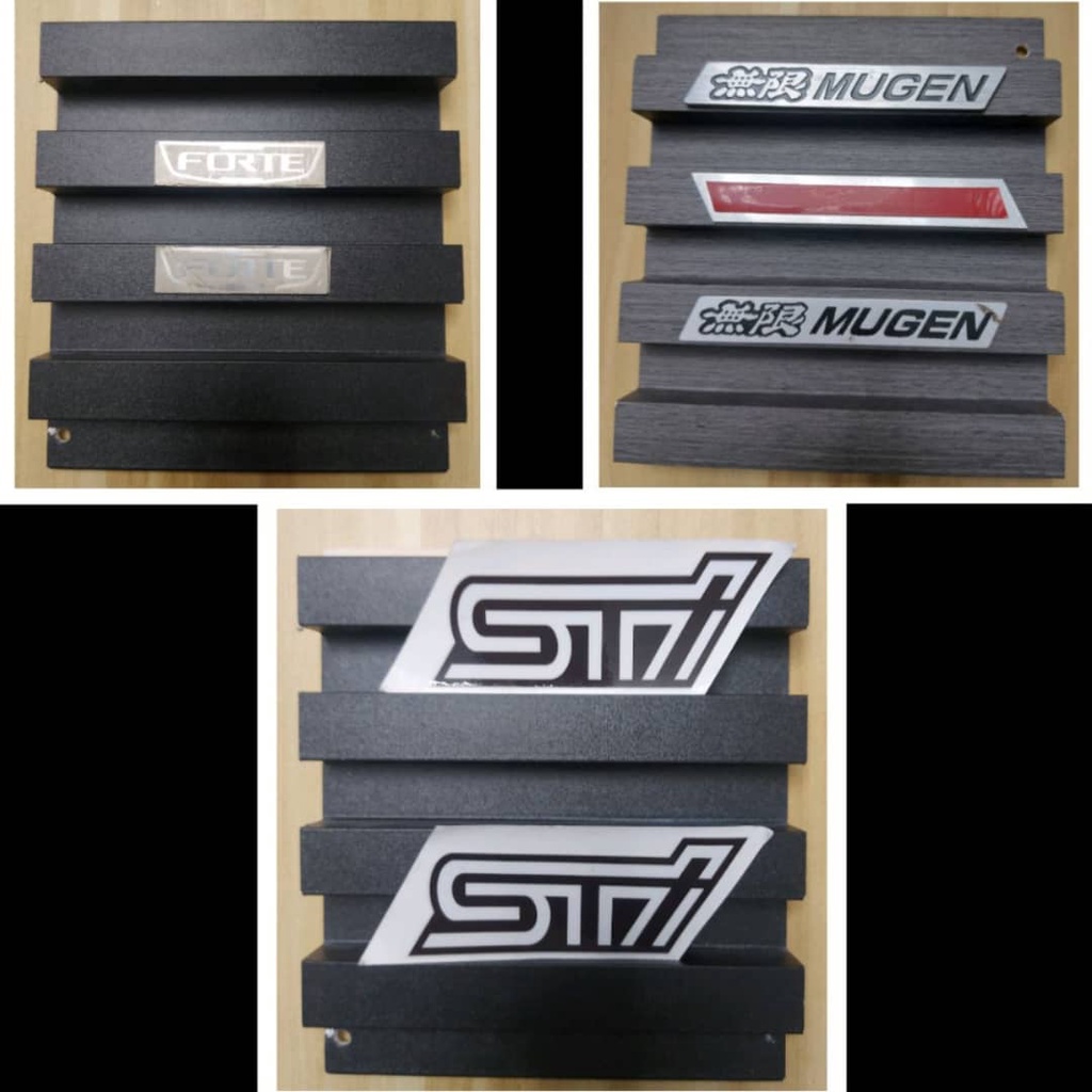 สติ๊กเกอร์ SUBARU STI / โลโก้ KIA FORTE / โลโก้ HONDA MUGEN无พิบูล